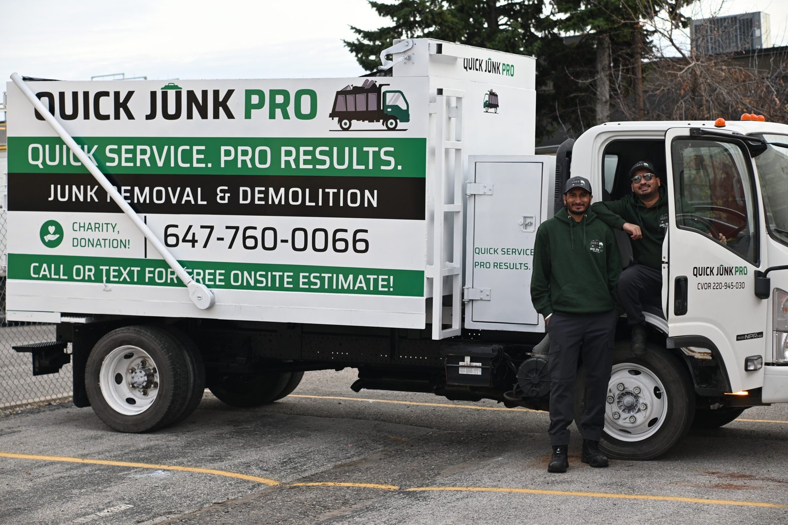 Quick Junk Pro worker