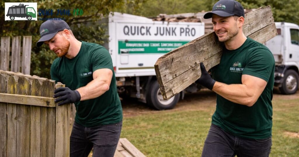 how to find junk removal with same-day availability